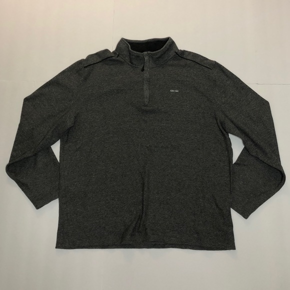 WMNS Calvin Klein Half Zip Pullover - Picture 3 of 3